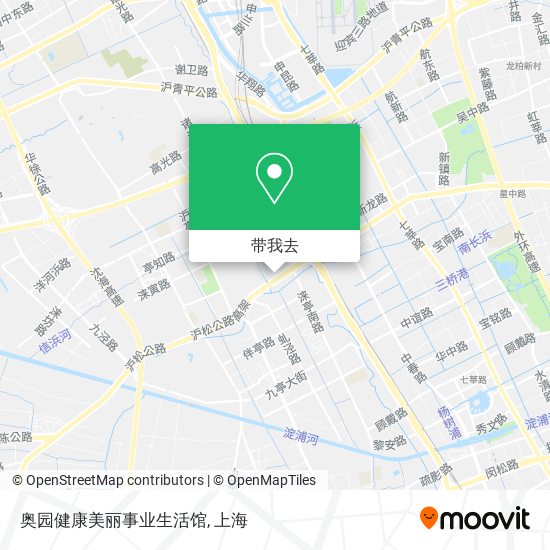 奥园健康美丽事业生活馆地图