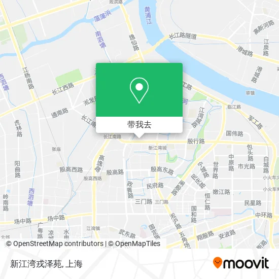 新江湾戎泽苑地图