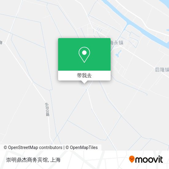 崇明鼎杰商务宾馆地图