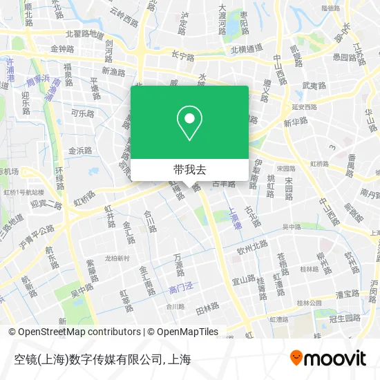空镜(上海)数字传媒有限公司地图