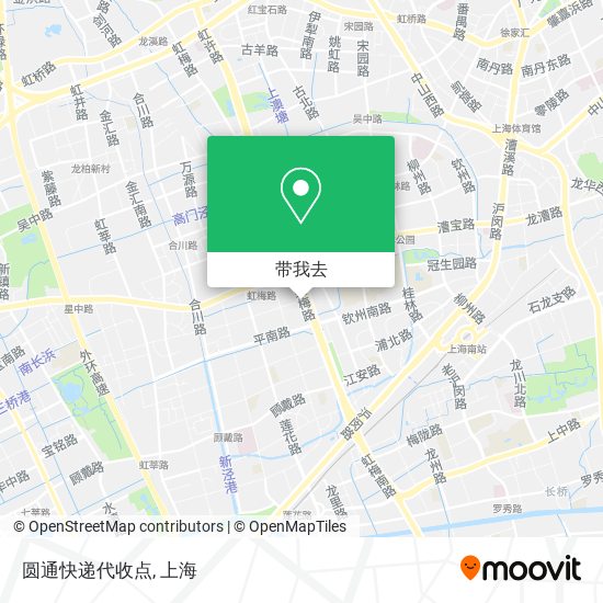 圆通快递代收点地图