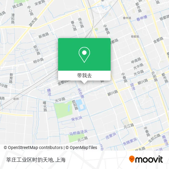 莘庄工业区时韵天地地图