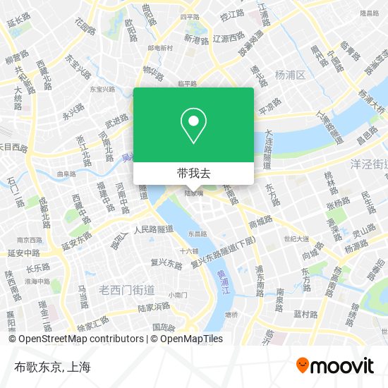 布歌东京地图