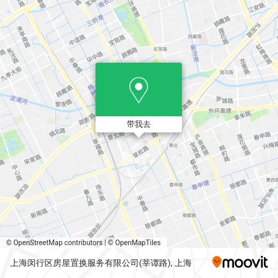 上海闵行区房屋置换服务有限公司(莘谭路)地图