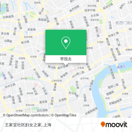 王家堂社区妇女之家地图