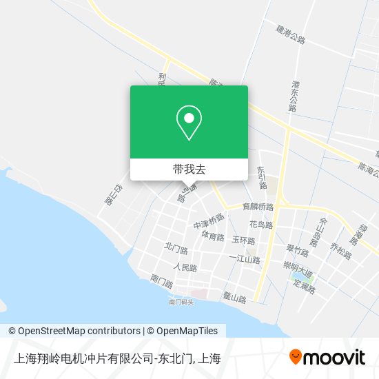 上海翔岭电机冲片有限公司-东北门地图