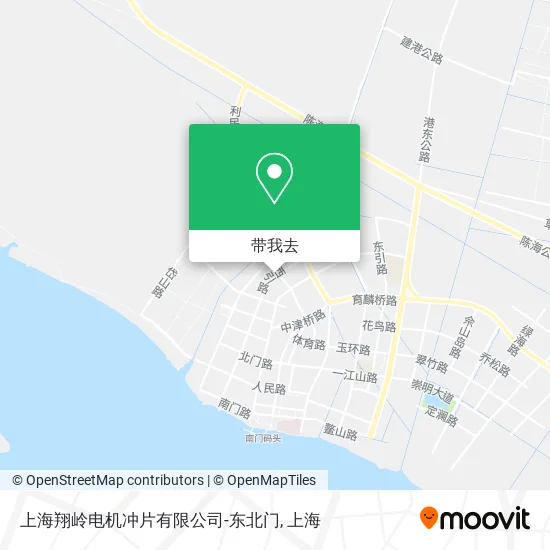 上海翔岭电机冲片有限公司-东北门地图