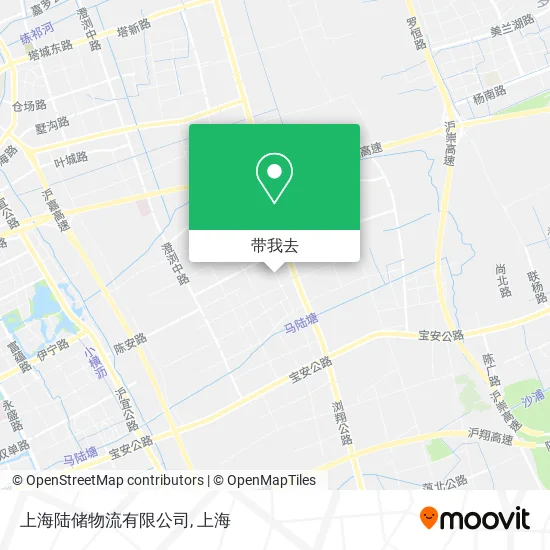 上海陆储物流有限公司地图