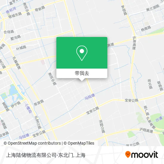 上海陆储物流有限公司-东北门地图