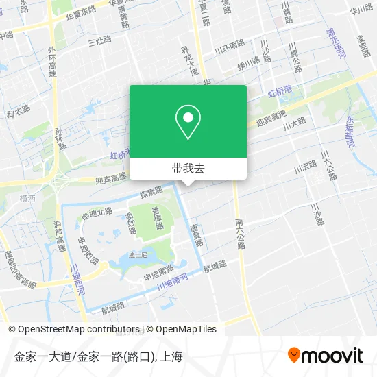 金家一大道/金家一路(路口)地图