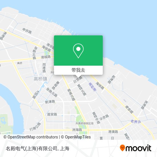 名殿电气(上海)有限公司地图