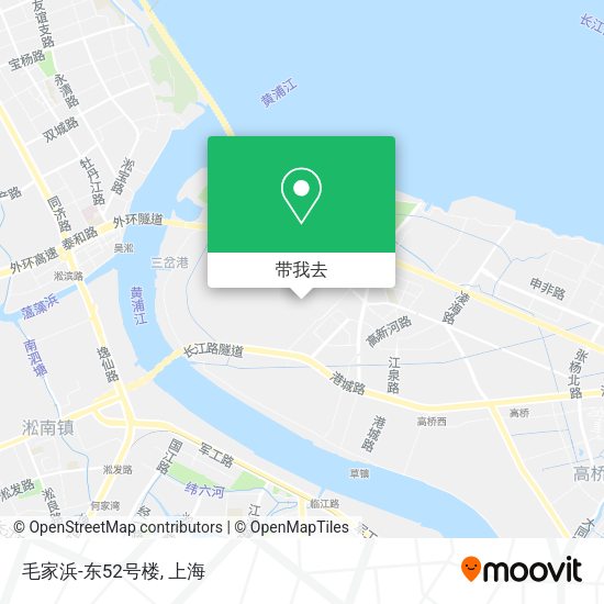 毛家浜-东52号楼地图