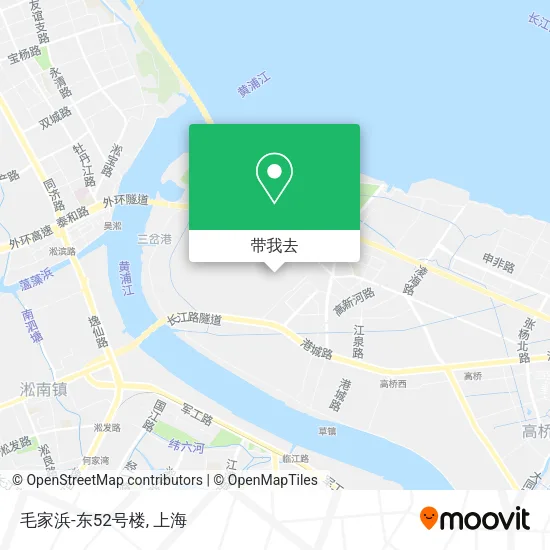 毛家浜-东52号楼地图