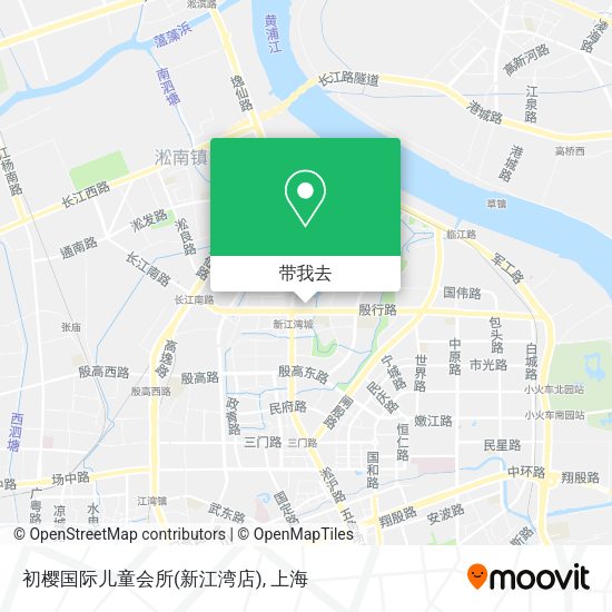 初樱国际儿童会所(新江湾店)地图