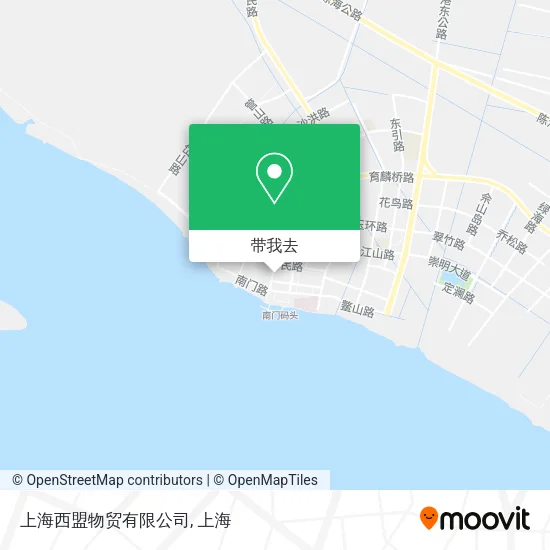 上海西盟物贸有限公司地图