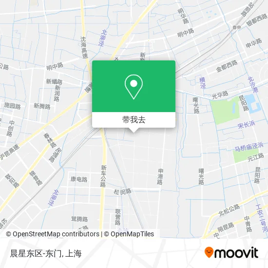 晨星东区-东门地图