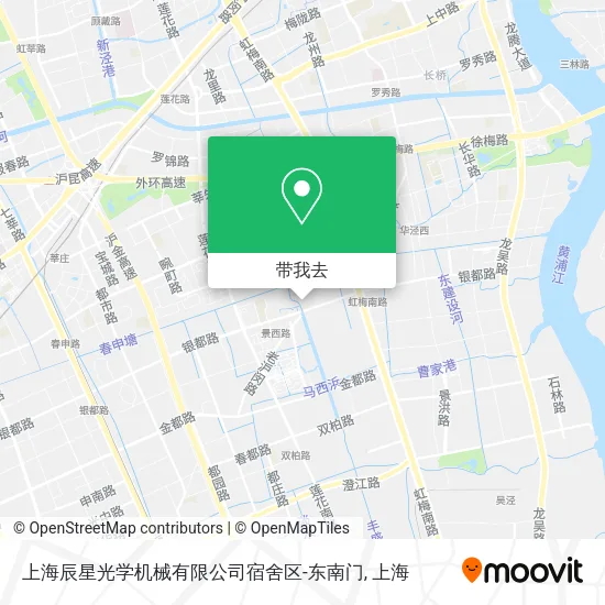 上海辰星光学机械有限公司宿舍区-东南门地图