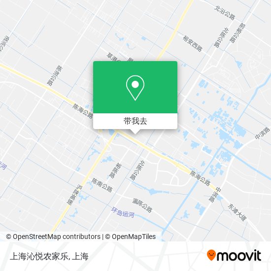 上海沁悦农家乐地图