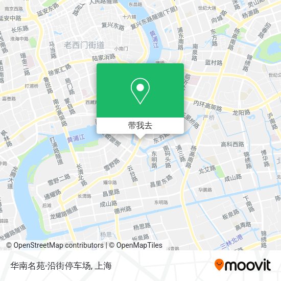 华南名苑-沿街停车场地图