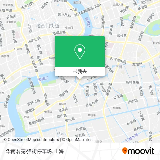 华南名苑-沿街停车场地图