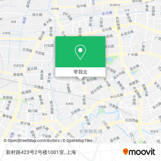 新村路423号2号楼1001室地图