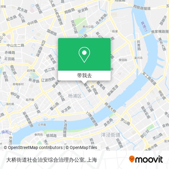 大桥街道社会治安综合治理办公室地图