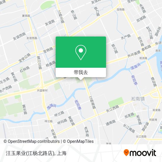 汪玉果业(江杨北路店)地图