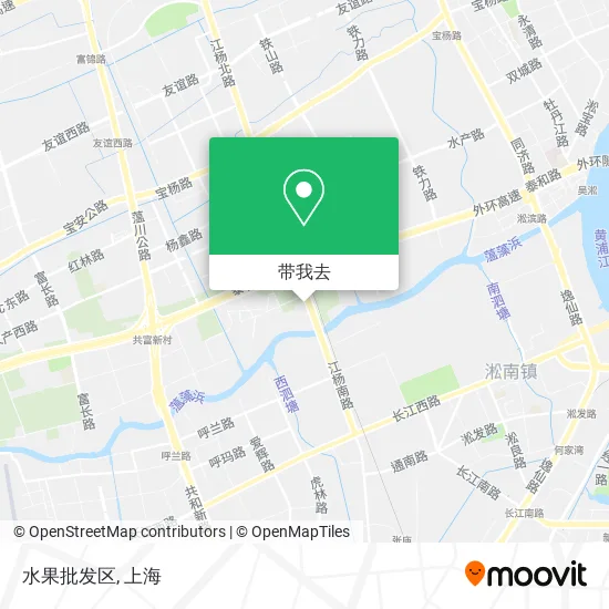 水果批发区地图