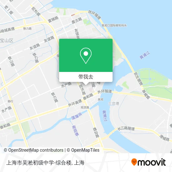 上海市吴淞初级中学-综合楼地图