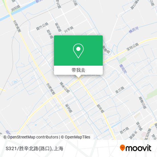 S321/胜辛北路(路口)地图