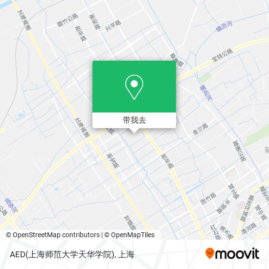 AED(上海师范大学天华学院)地图