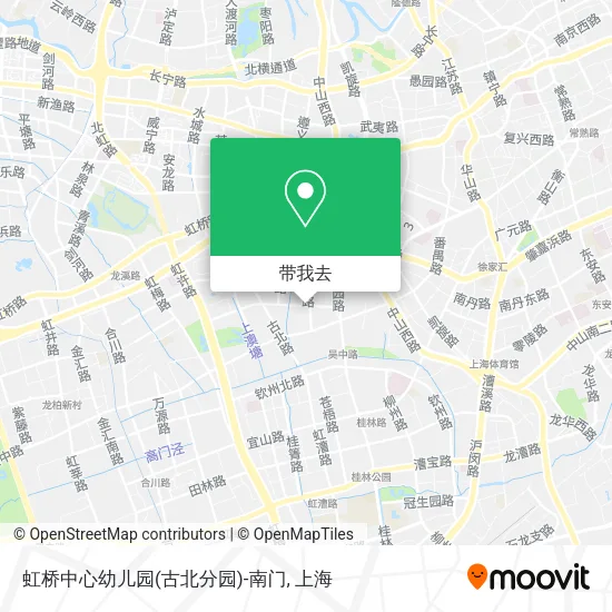 虹桥中心幼儿园(古北分园)-南门地图