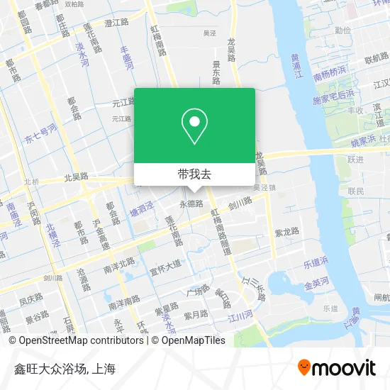 鑫旺大众浴场地图