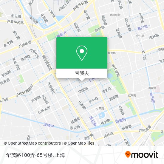 华茂路100弄-65号楼地图