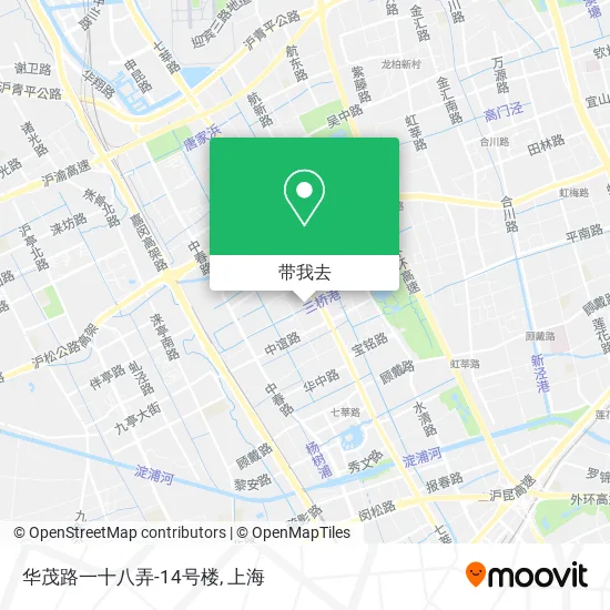 华茂路一十八弄-14号楼地图
