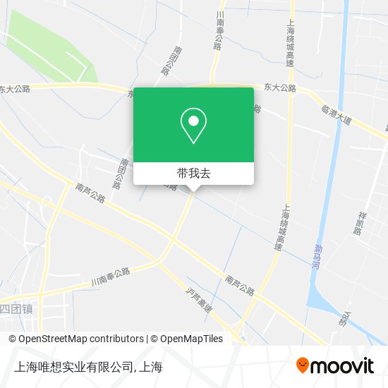 上海唯想实业有限公司地图