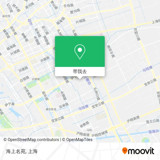 海上名苑地图