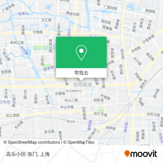 高乐小区-东门地图