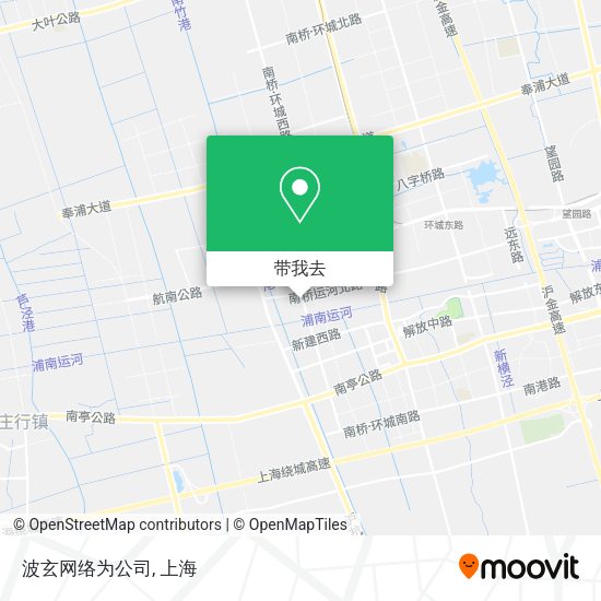 波玄网络为公司地图
