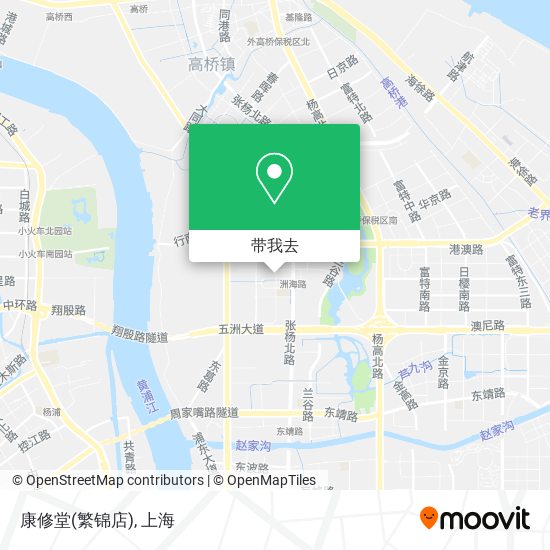 康修堂(繁锦店)地图