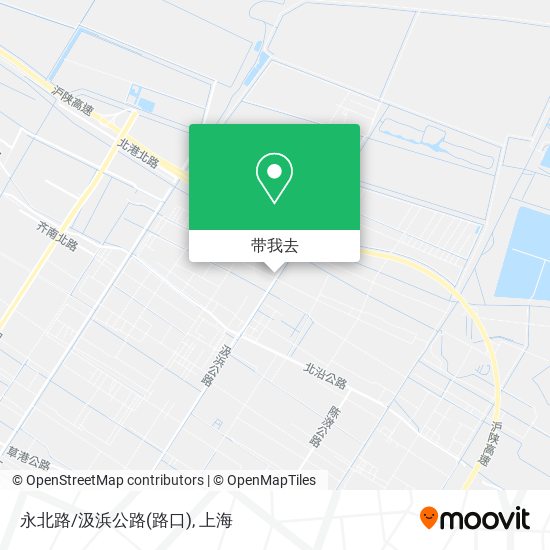 永北路/汲浜公路(路口)地图