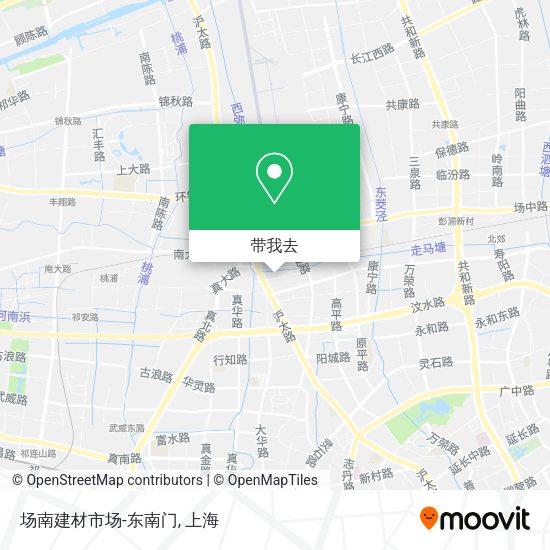 场南建材市场-东南门地图