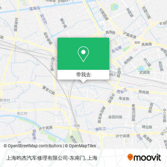 上海昀杰汽车修理有限公司-东南门地图