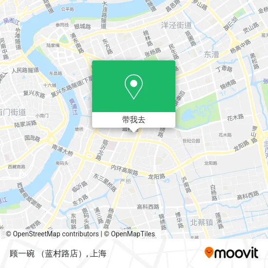 顾一碗 （蓝村路店）地图