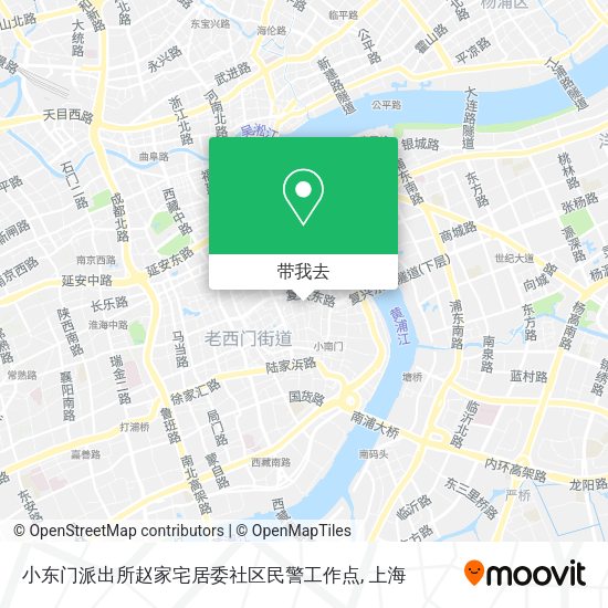 小东门派出所赵家宅居委社区民警工作点地图