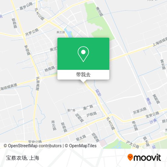 宝蔡农场地图
