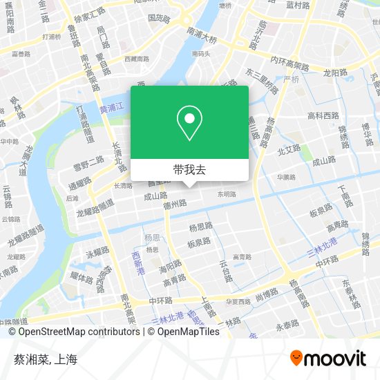 蔡湘菜地图
