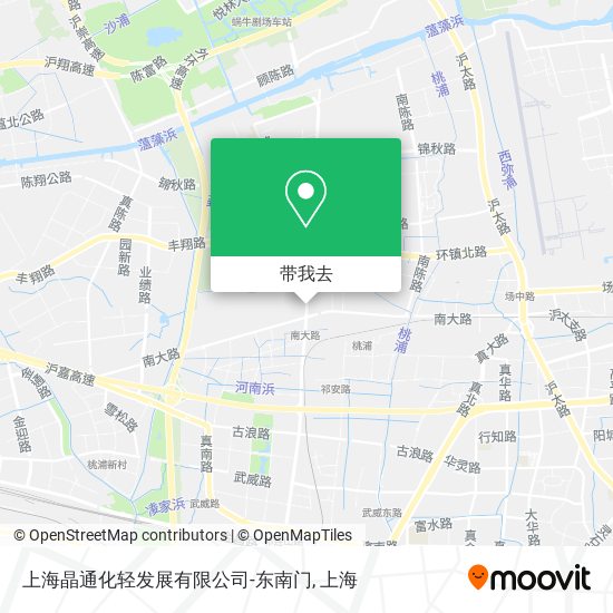 上海晶通化轻发展有限公司-东南门地图