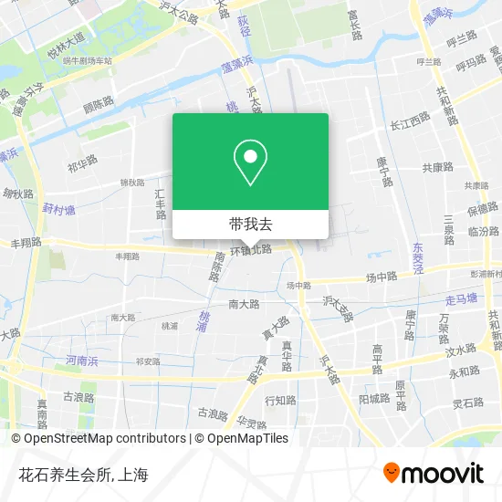 花石养生会所地图