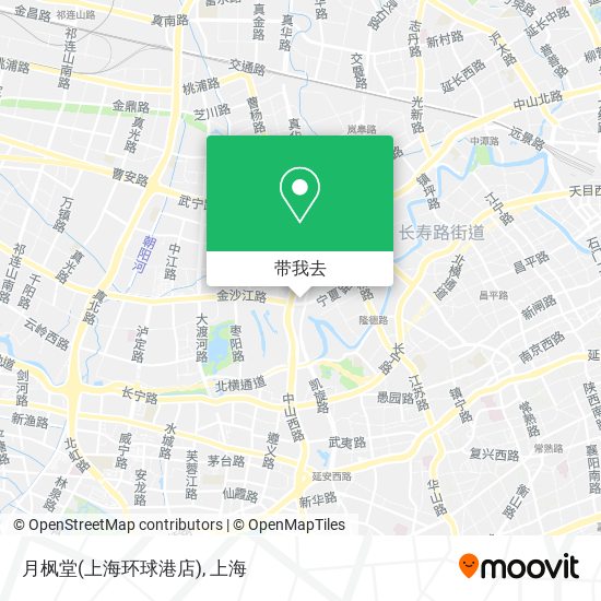 月枫堂(上海环球港店)地图